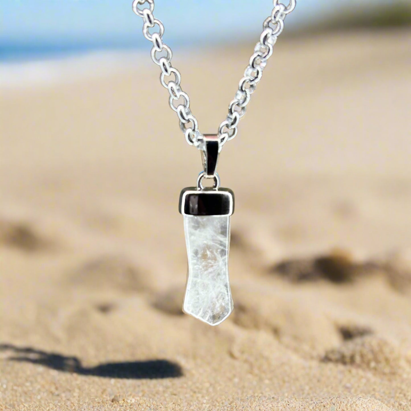 Figa Hand Quartz Necklace