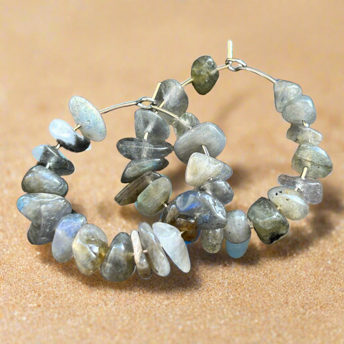 Labradorite Earrings