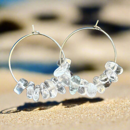 Clear Quartz Earrings