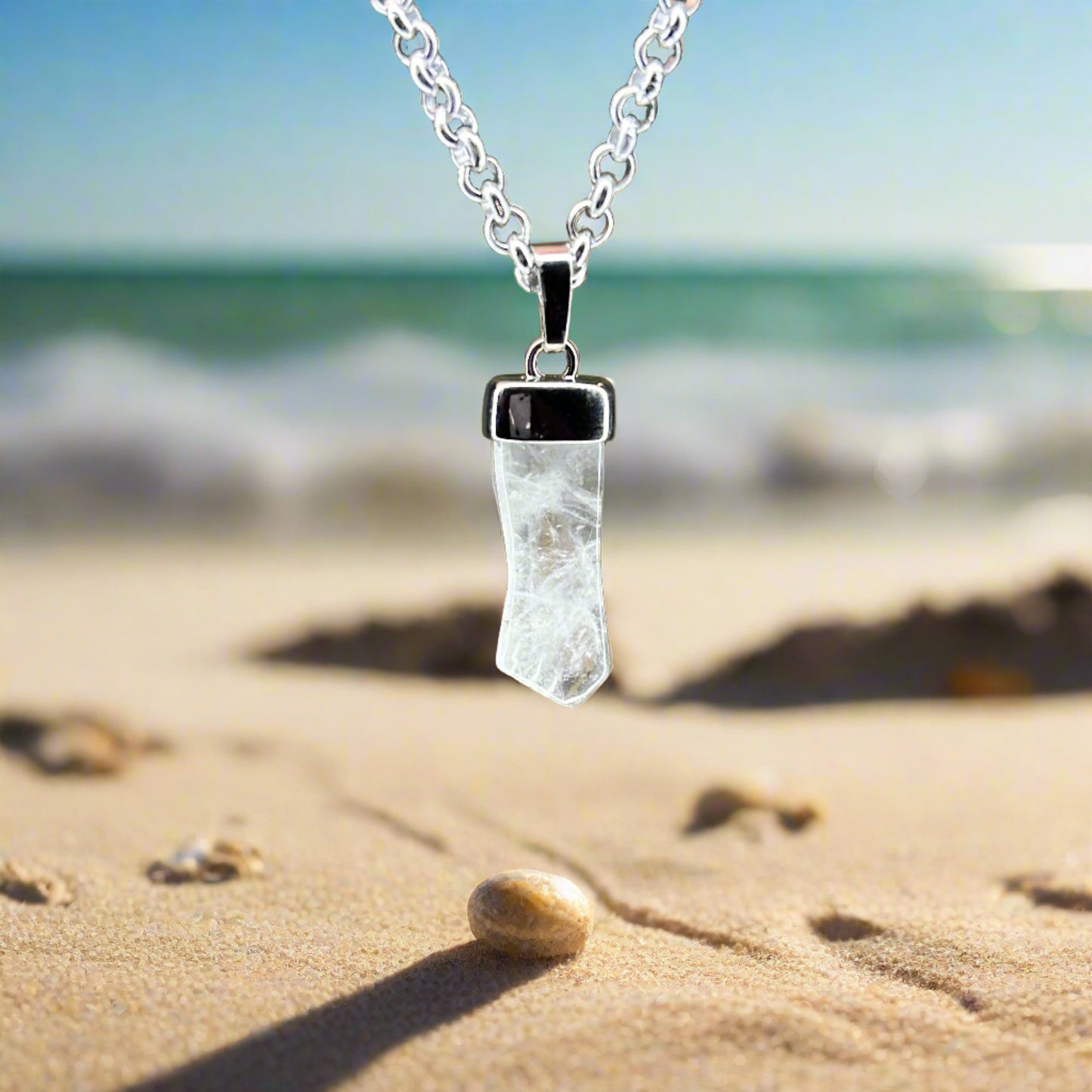 Figa Hand Quartz Necklace