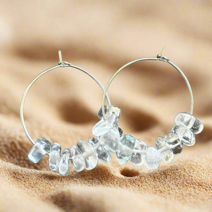 Clear Quartz Earrings