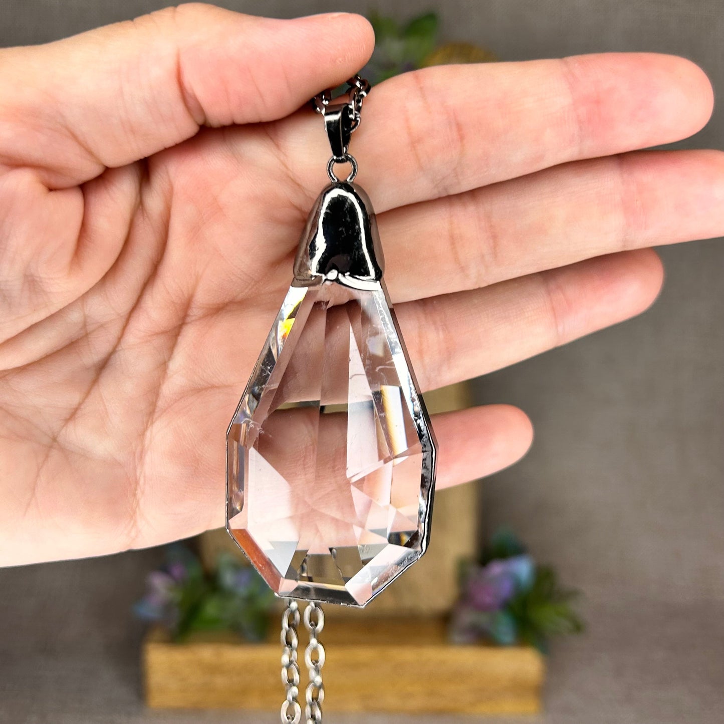 Clear Quartz Necklace