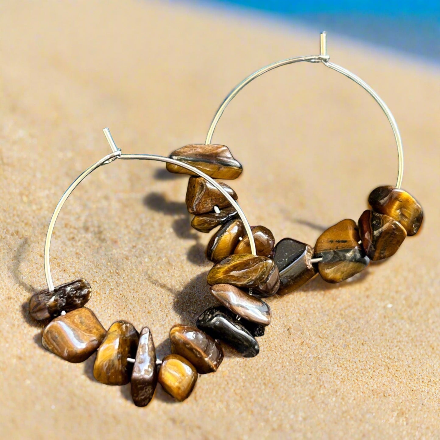 Tiger Eye Earrings