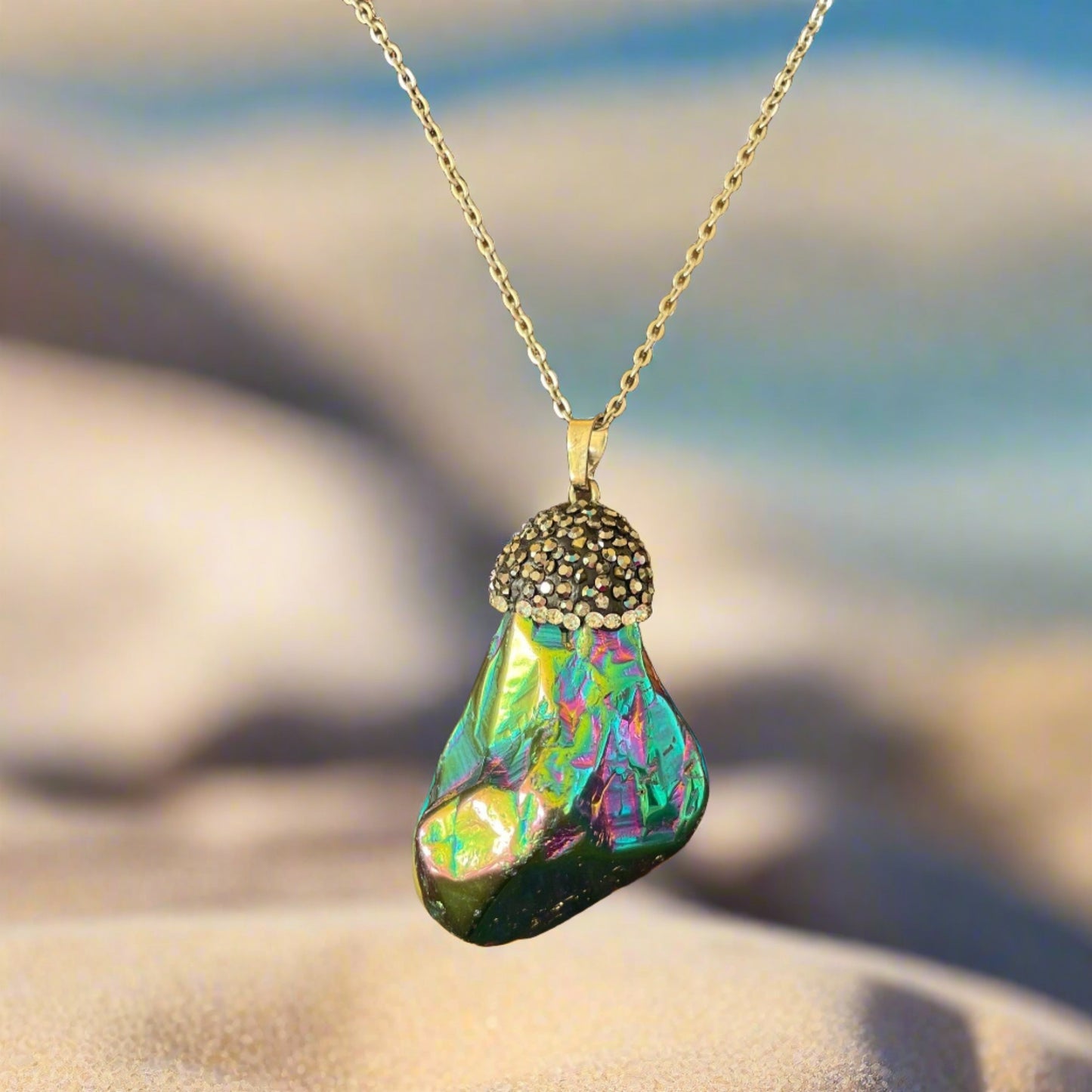 Titanium Aura Necklace