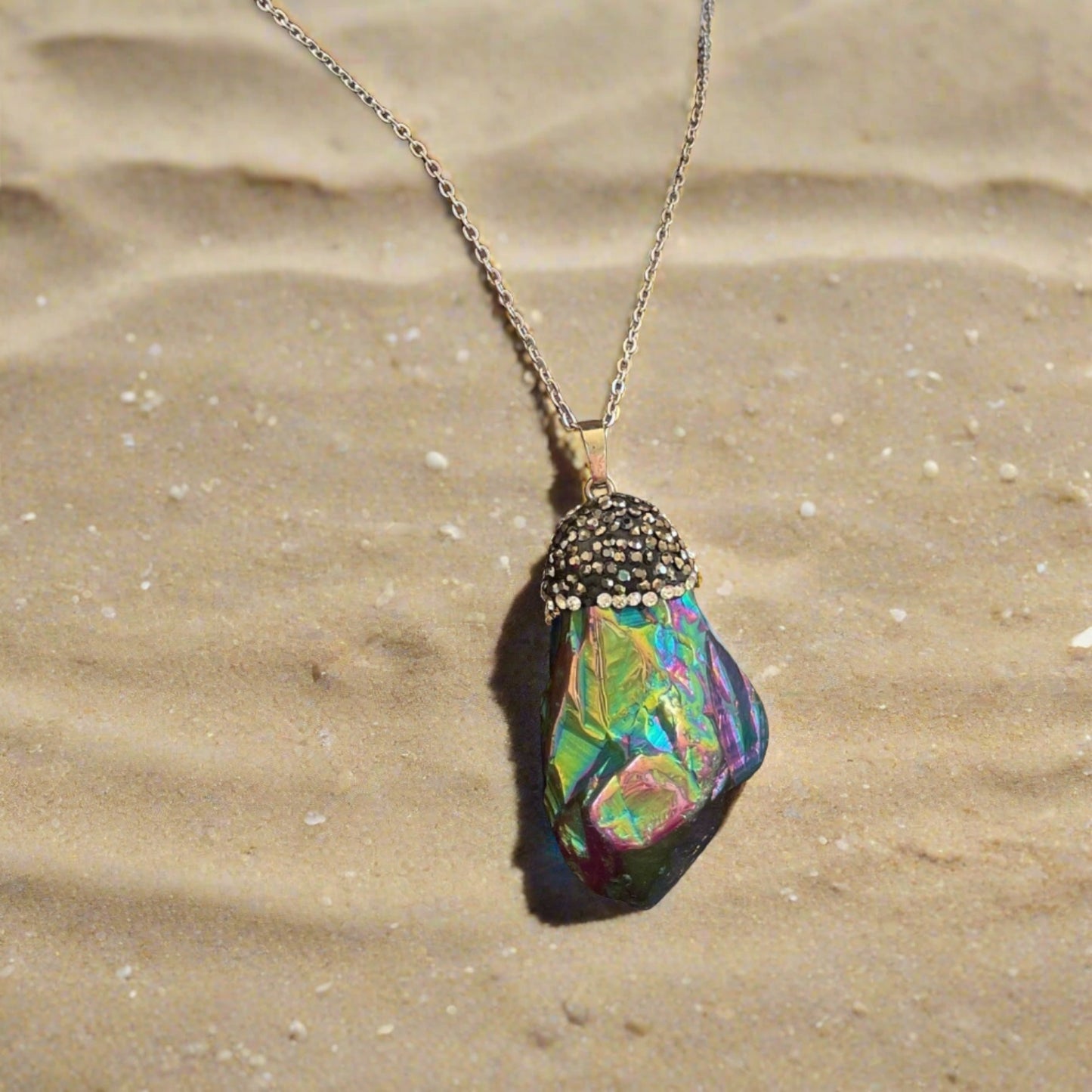 Titanium Aura Necklace