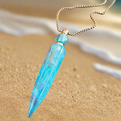 Aqua Aura Necklace