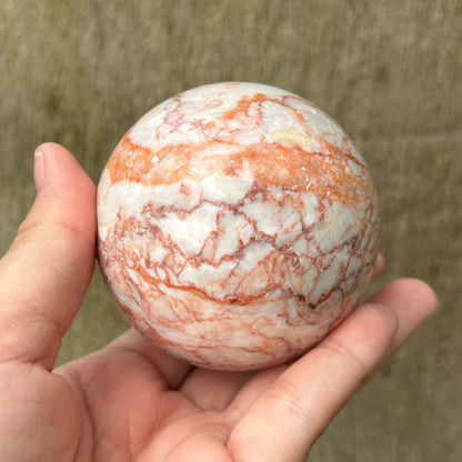 Red Vein Jasper Sphere