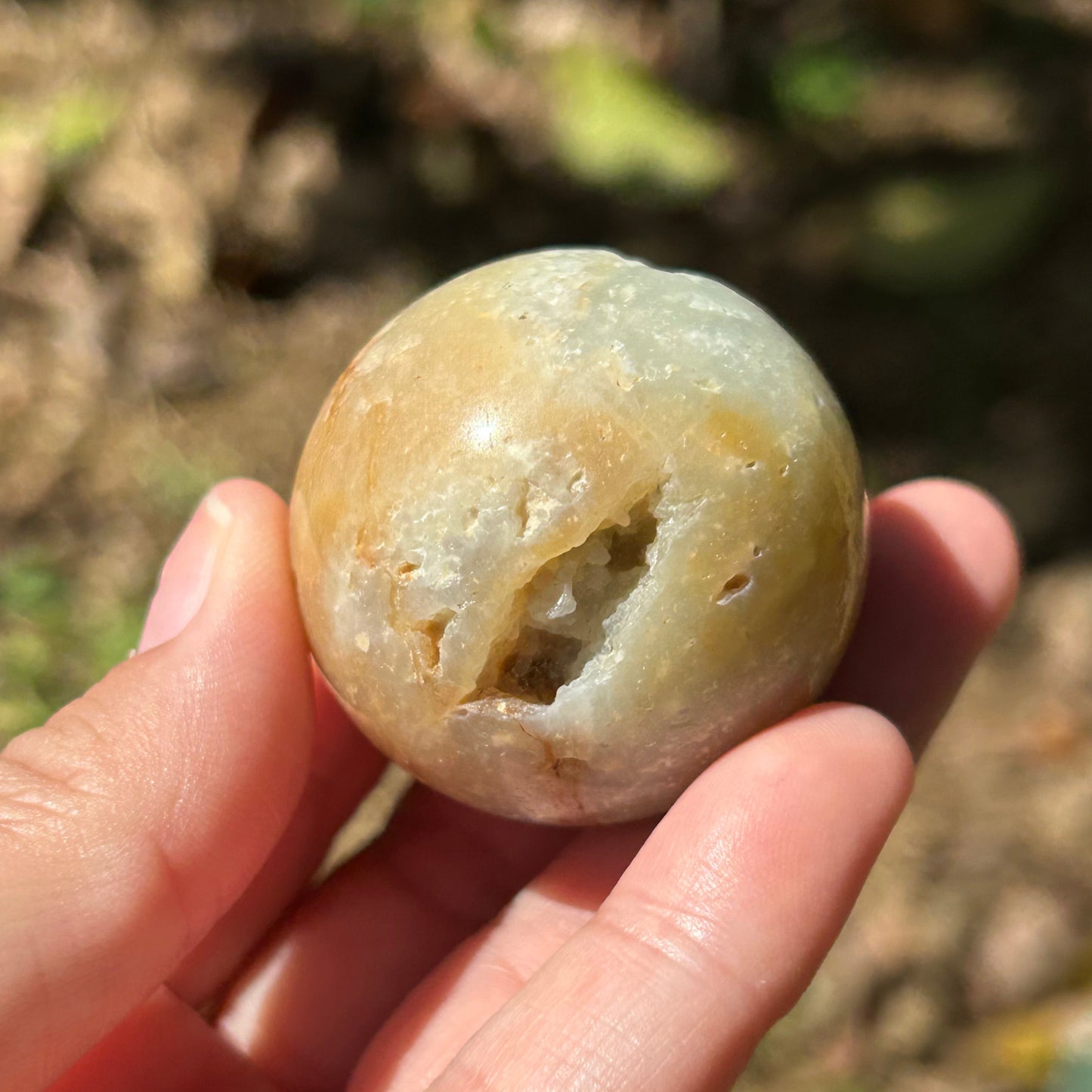 Amazonite Druzy Sphere