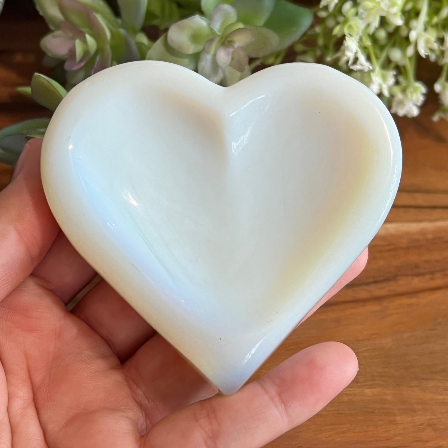 Opalite Heart Bowl