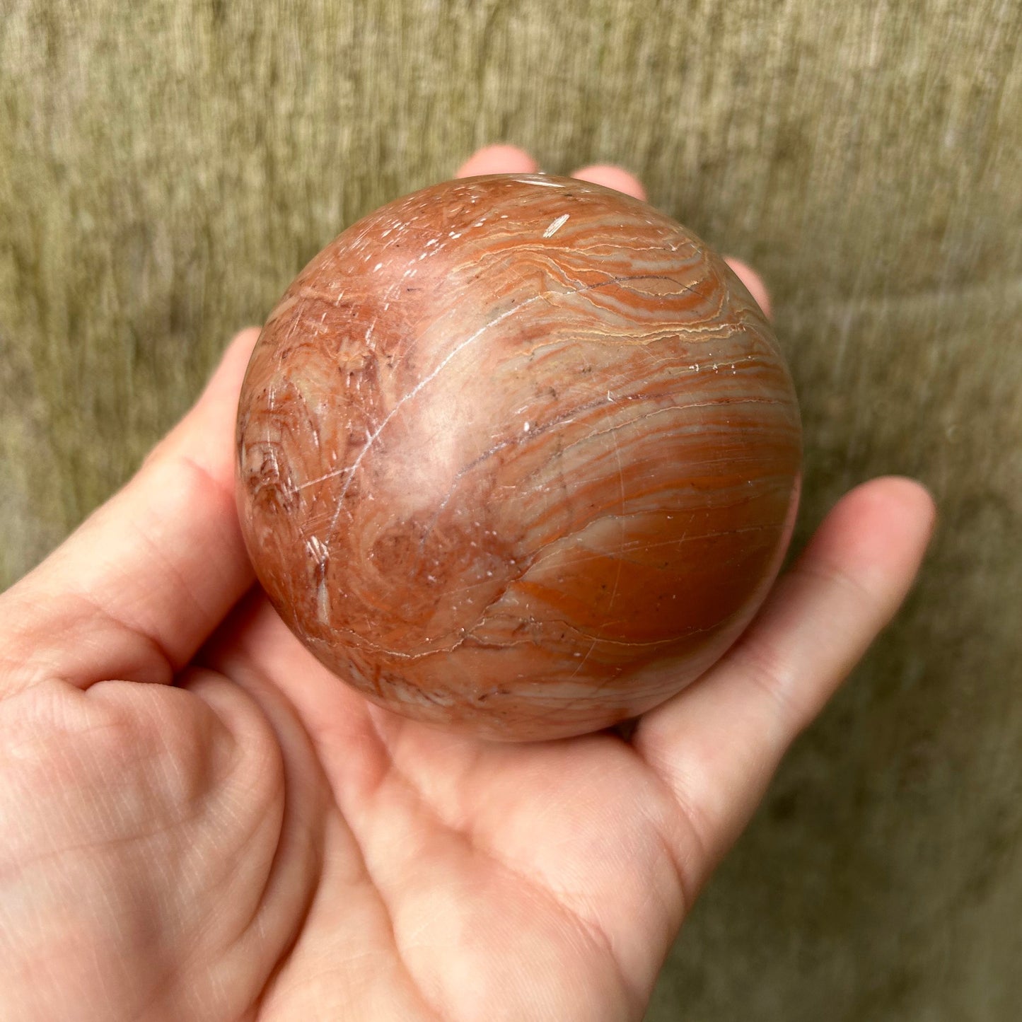 Red Jasper Sphere