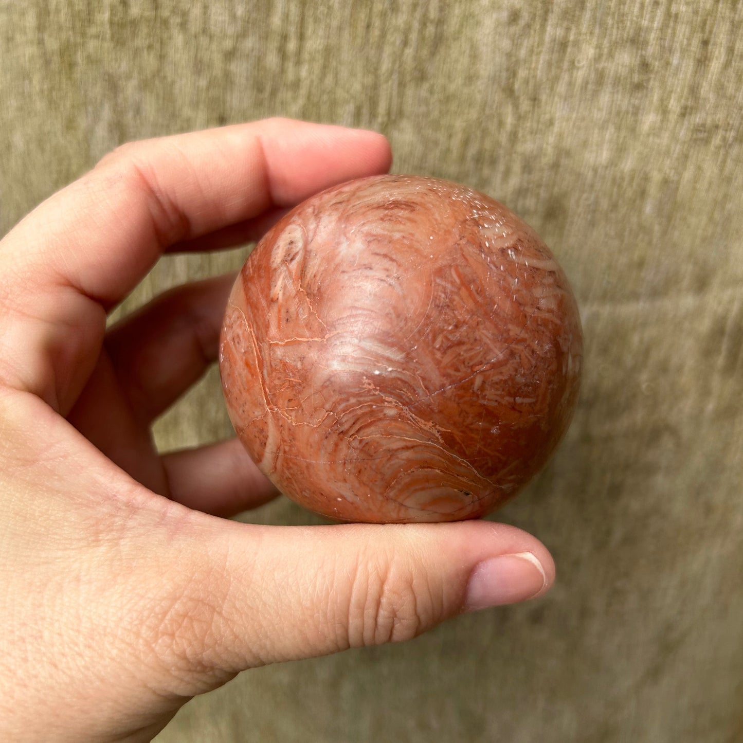 Red Jasper Sphere