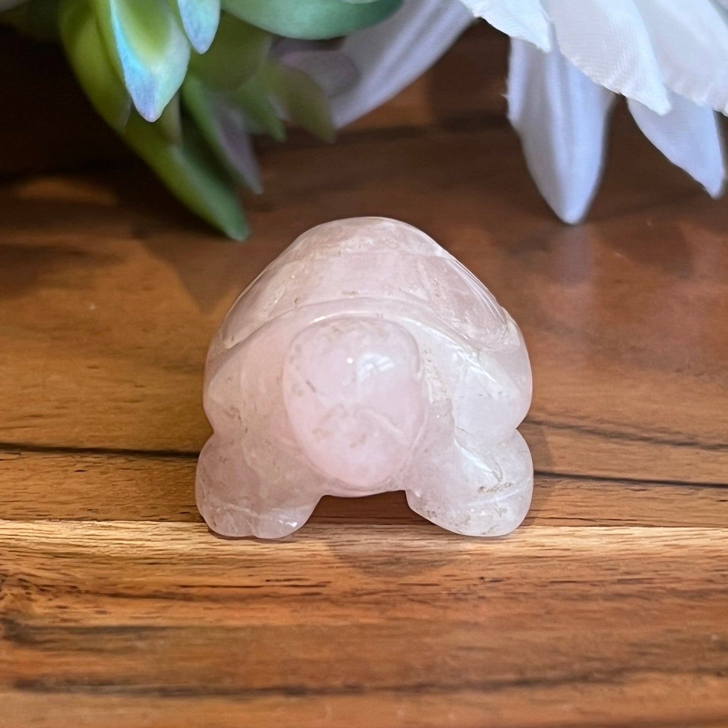 Rose Quartz Turtle