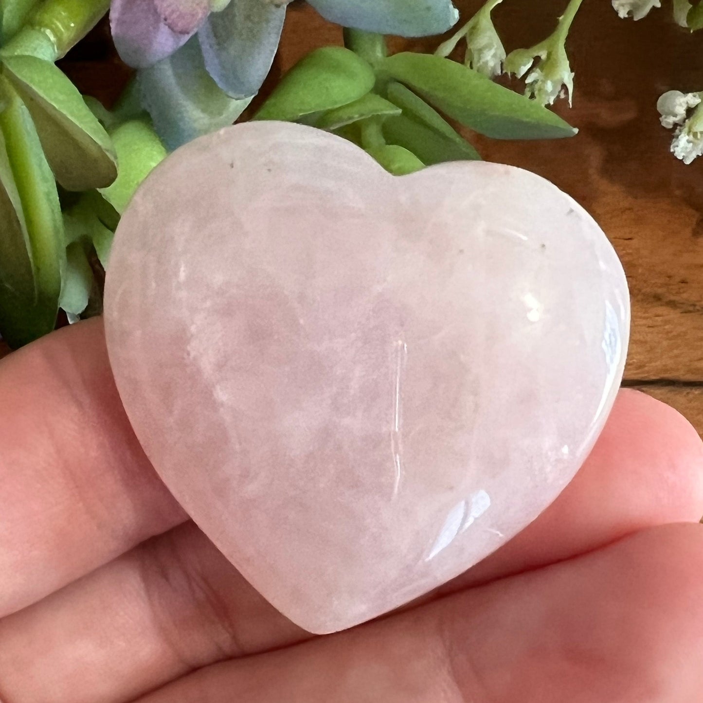 Rose Quartz Heart