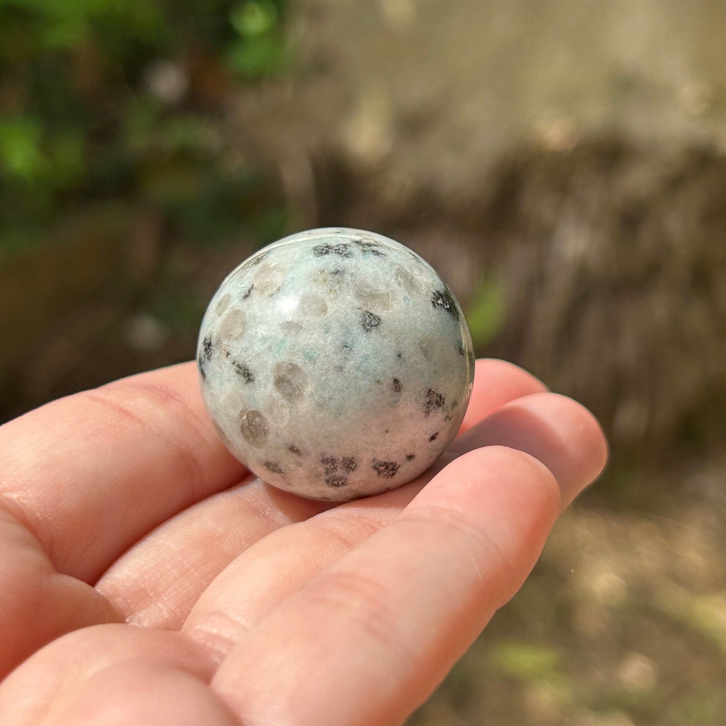 Kiwi Jasper Sphere