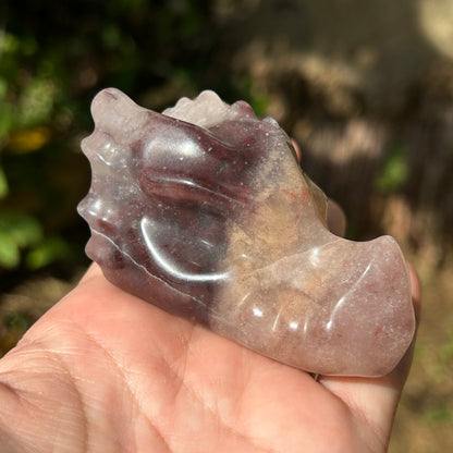 Lepidolite Dragon’s Head