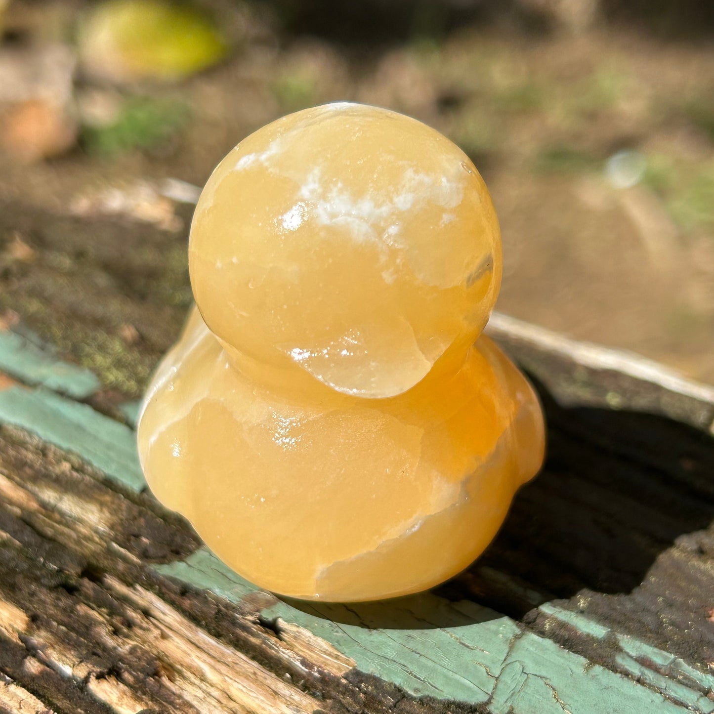 Yellow Calcite Duck