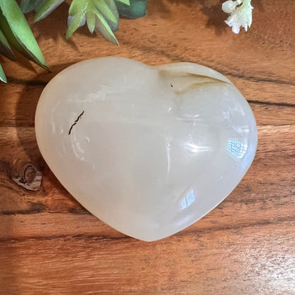 Dendritic Agate Heart