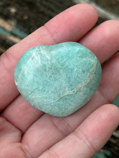 Amazonite Heart