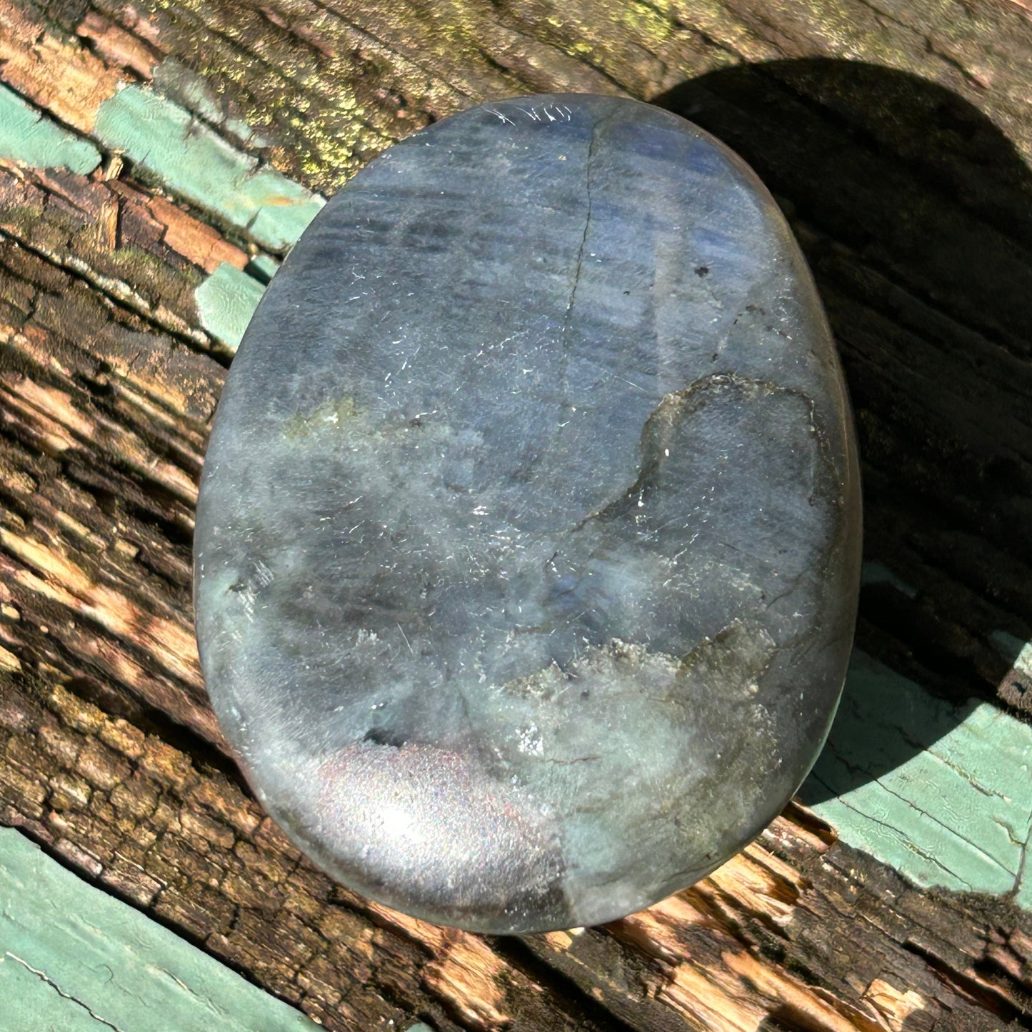 Labradorite Palm Stone