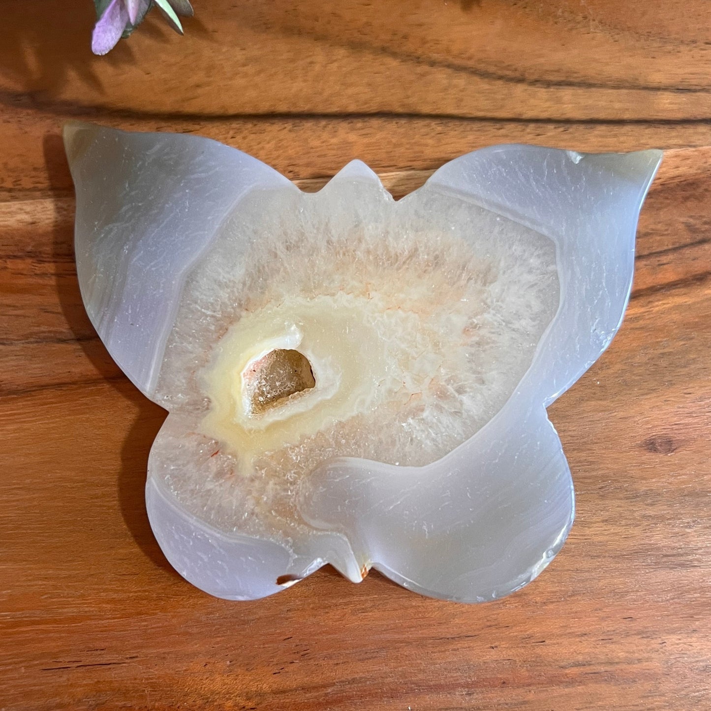 Druzy Agate Butterfly