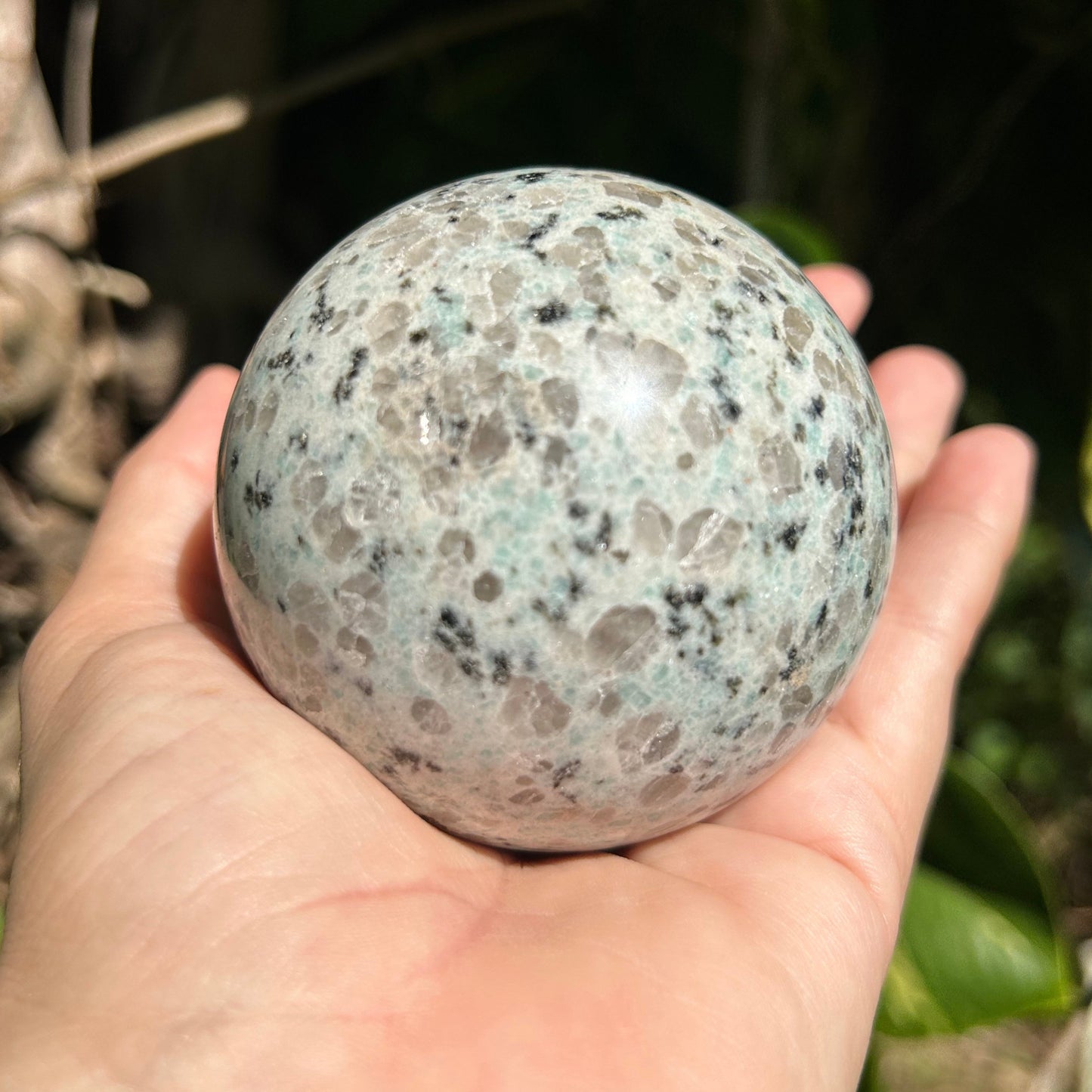 Kiwi Jasper Sphere