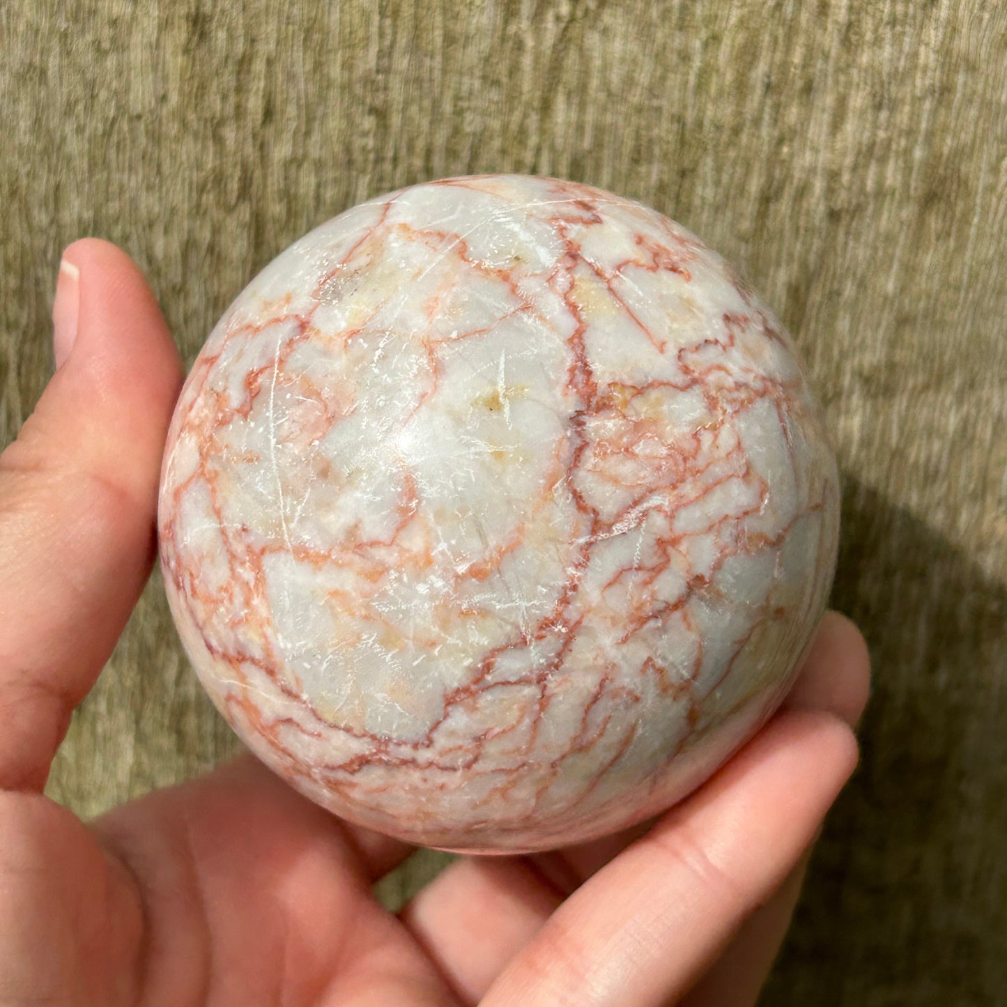 Red Vein Jasper Sphere