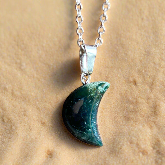 Moss Agate Necklace