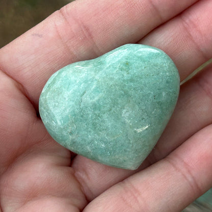 Amazonite Heart