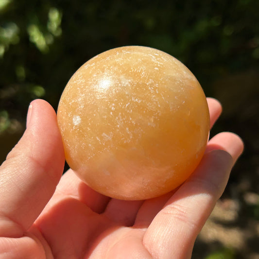 Yellow Calcite Sphere