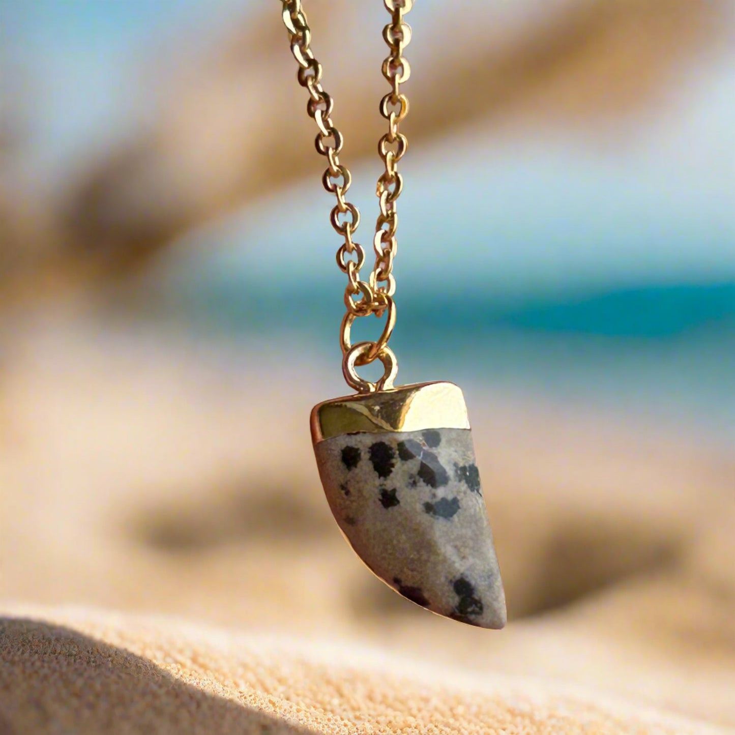 Dalmatian Jasper Necklace