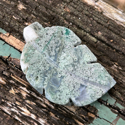 Moss Agate Leaf