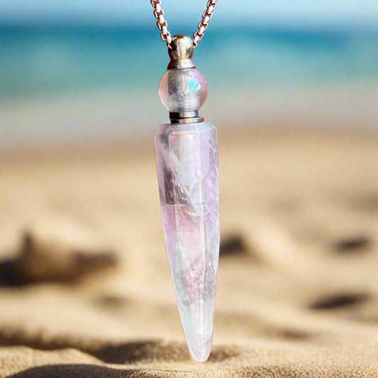 Angel Aura Bottle Necklace