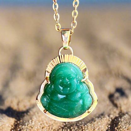 Jade Buddha Necklace