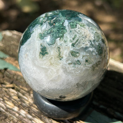 Moss Agate Sphere