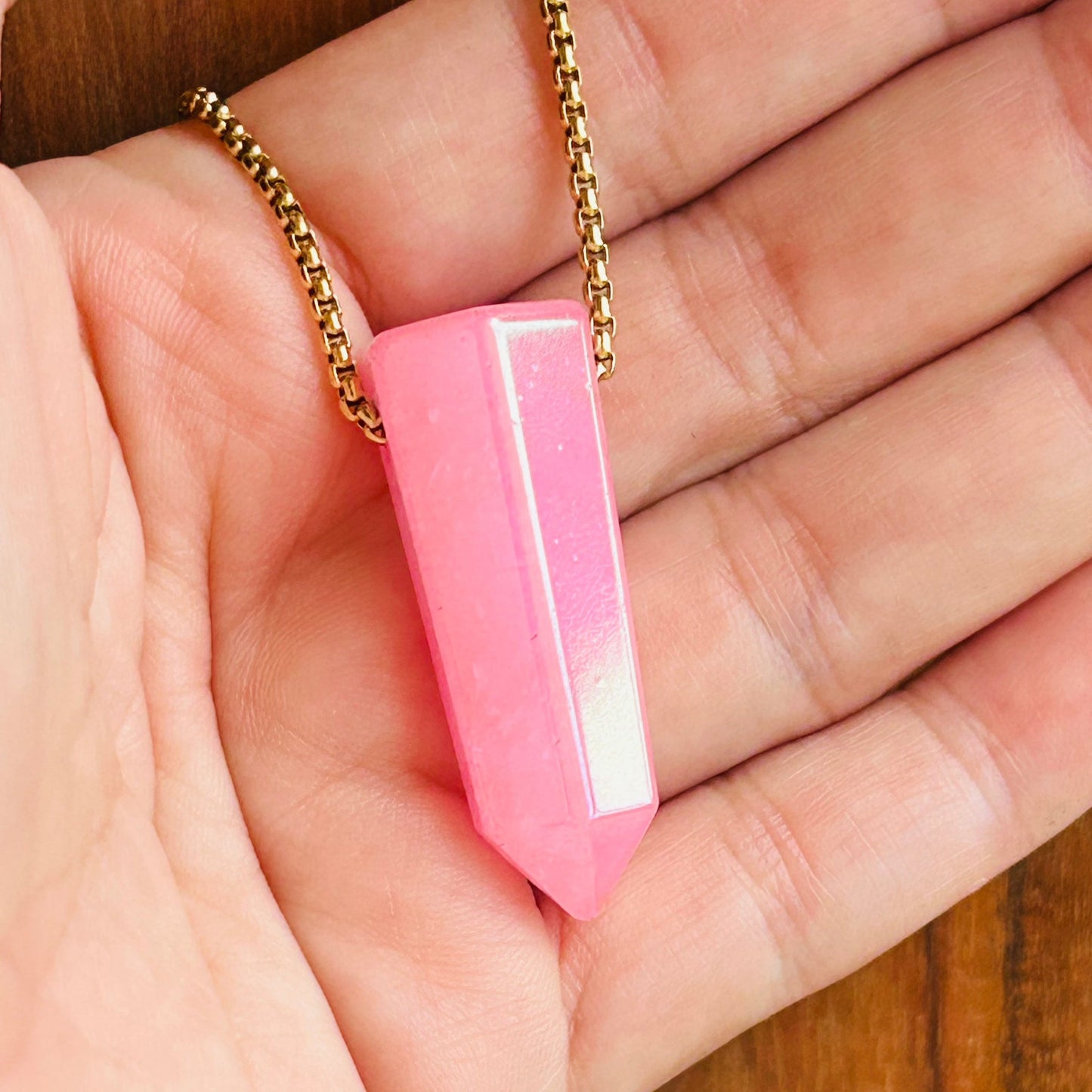 Rose Aura Necklace