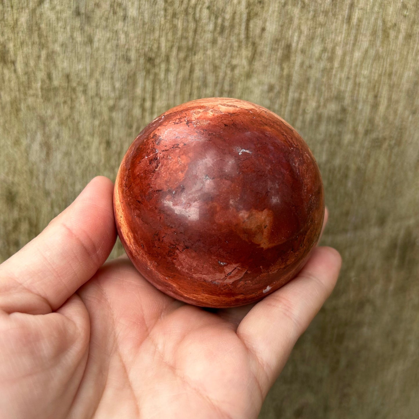 Red Jasper Sphere