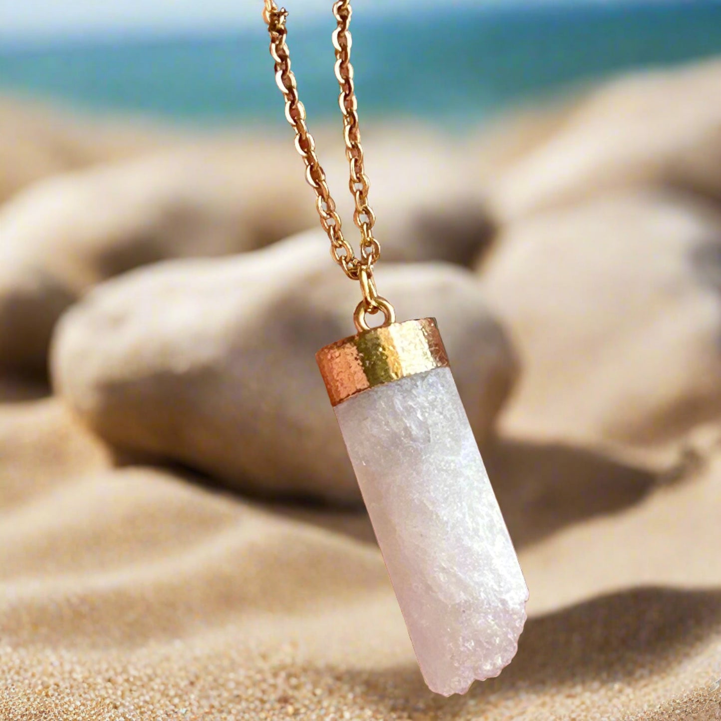 Clear Quartz Necklace