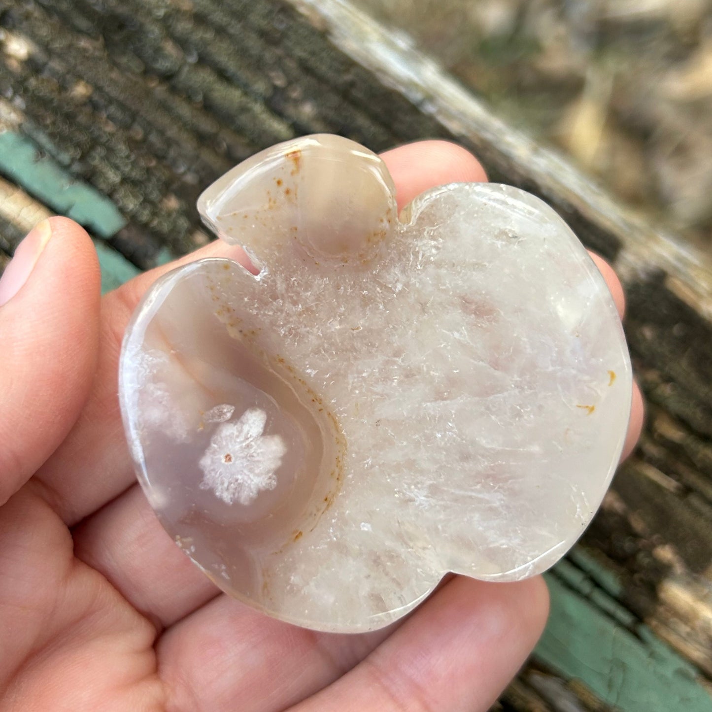 Flower Agate Apple