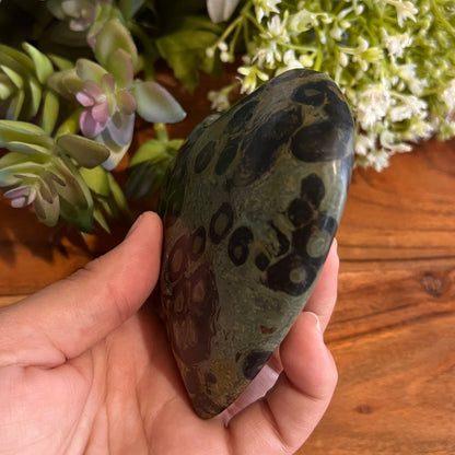 Kambaba Jasper Heart