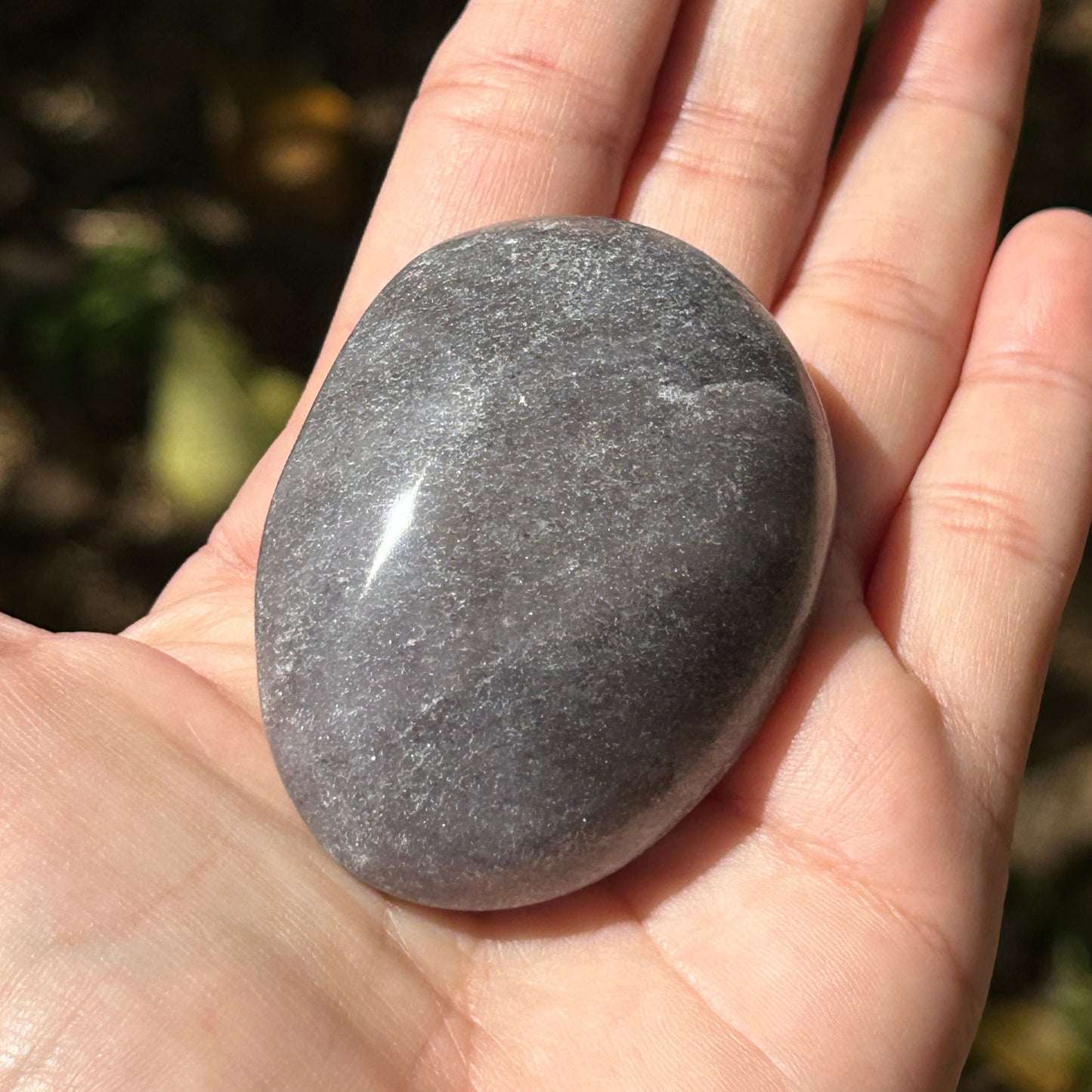 Lepidolite Palm Stone