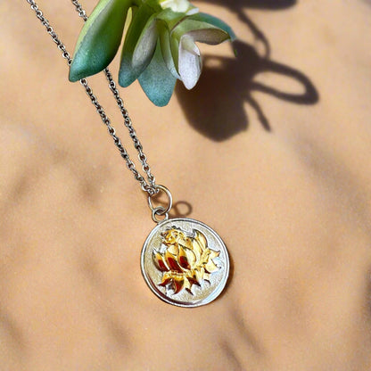 Lotus Flower Necklace