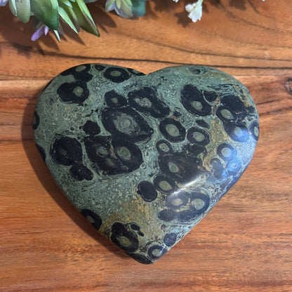 Kambaba Jasper Heart