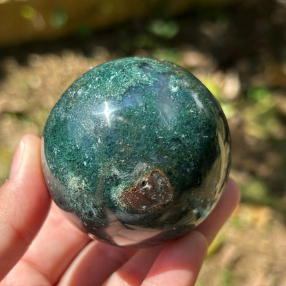 Moss Agate Sphere