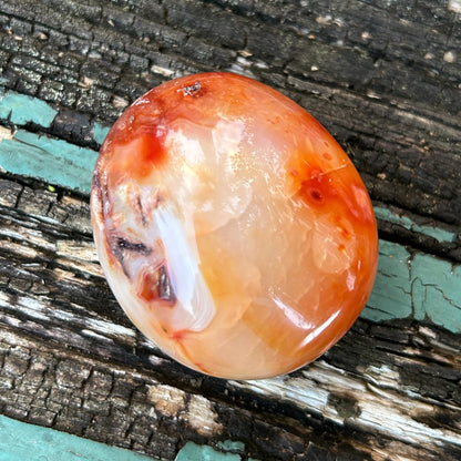 Carnelian Palm Stone