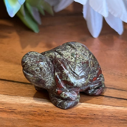 Dragon Blood Jasper Turtle