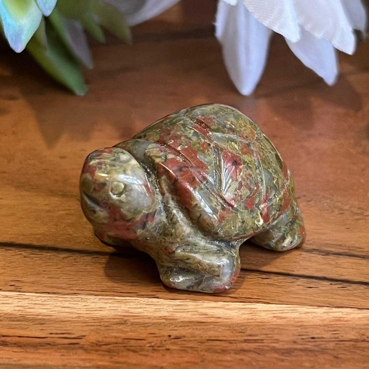 Unakite Jasper Turtle