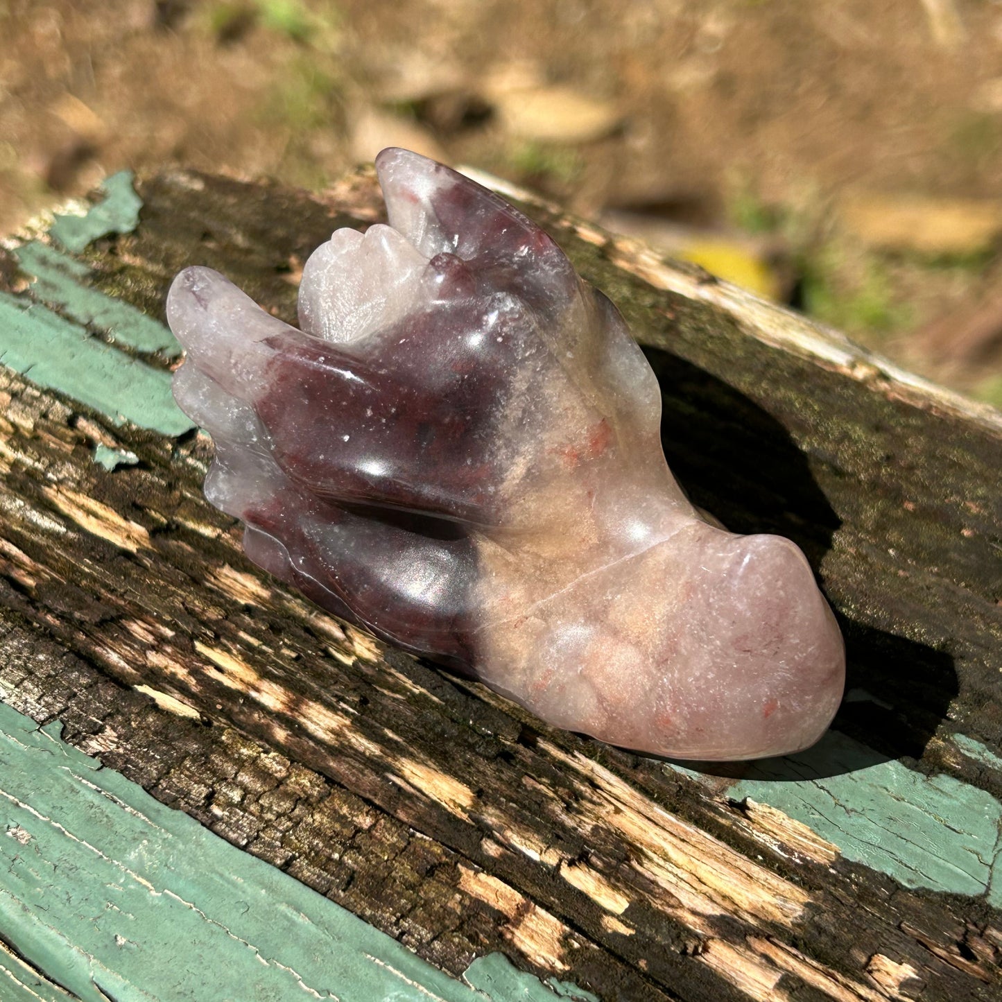 Lepidolite Dragon’s Head