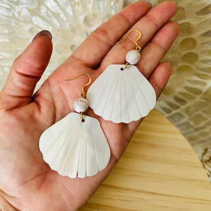 Mother of Pearl Shell Earrings