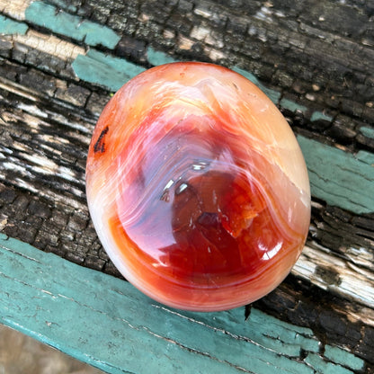 Carnelian Palm Stone