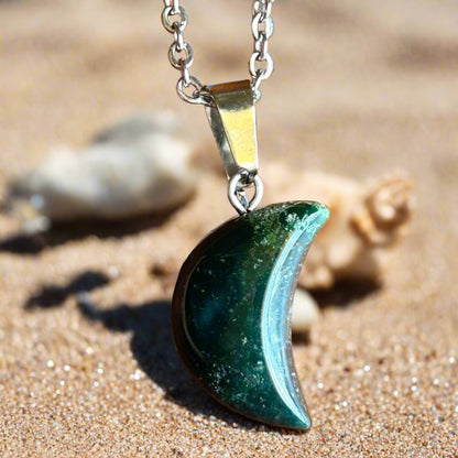 Moss Agate Necklace